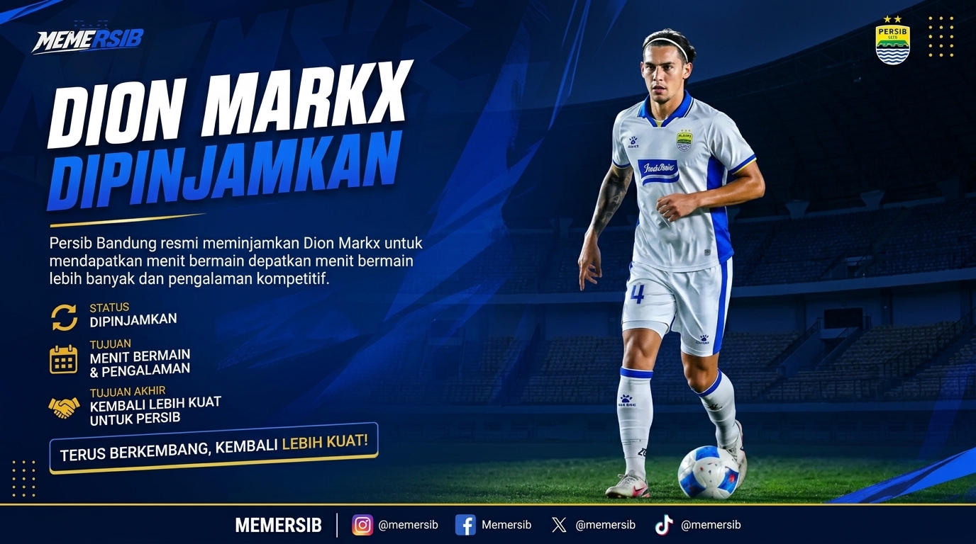 Dion Markx Dipinjamkan, Bukan Dibuang